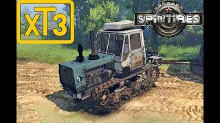 Гусеничный трактор Т-150 v22.06.17 для Spin Tires 03.03.16
