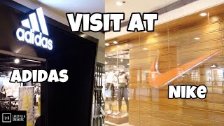 Visit at Nike and Adidas at Trinoma