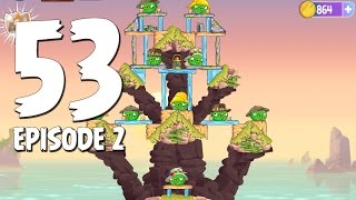 Angry Birds Stella Level 53 Episode 2 Beach Day Walkthrough