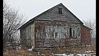 ? ЗАБРОШЕННЫЙ ЗЕЛЕНЫЙ ДОМ \  ВНУТРИ\ МЕРТВАЯ ДЕРЕВНЯ