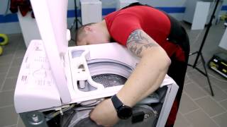 Замена манжеты люка в стиральной машине Electrolux Zanussi AEG