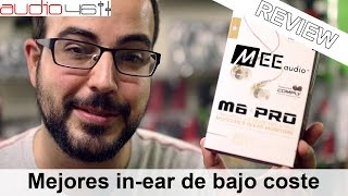 Mejores in-ear de bajo coste. M6 PRO, MEE AUDIO