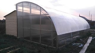 Солнечный вегетарий (теплица) своими руками (Часть 1)