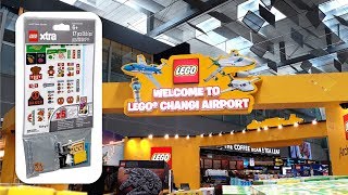 A LEGO Store in an Airport and Review of the LEGO xtra Brick Stickers (853921)