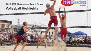 2013 Manhattan Beach Open Volleyball Highlights