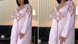 اخر صيحات الموضة في الجلابة المغربية   los últimos modelos de kaftan jalaba marrueco ???????