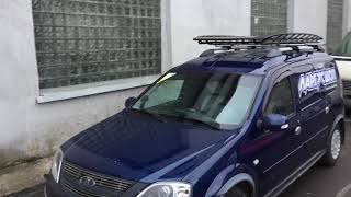 Корзина багажная Евродеталь на крышу автомобиля
