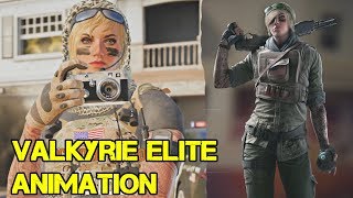 VALKYRIE ELITE ANIMAZIONE E UNIFORME + TELECAMERE - RAINBOW SIX SIEGE