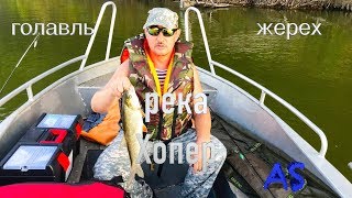 ОТЛИЧНАЯ РЫБАЛКА НА РЕКАХ ДОН И ХОПЕР, база рыба зверь, часть 1.  голавль и жерех