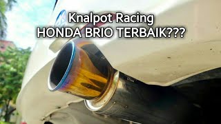 Honda BRIO Knalpot Racing KAKIMOTO GTbox rev original Japan | cek sound exhaust racing