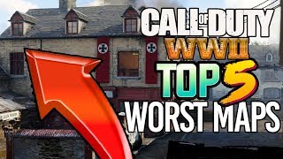 Top 5 WORST Maps in COD WW2, you won't believe what Number 1 is...