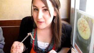 Catherine and Ali eat Live Octopus