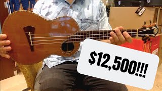 $65 UKULELE VS $12500 UKULELE