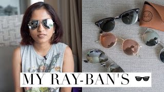 My Ray-Ban Sunglasses Collection // Magali Vaz