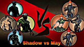 Shadow Fight 2 All Shadow vs All May [Love Fight ?]