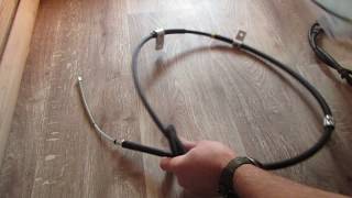 SUBARU LEGACY 1-st, 2-nd gen parking brake cable ТРОС СТОЯНОЧНЫЙ ДИСКОВЫЕ ТОРМОЗА ADS 74623