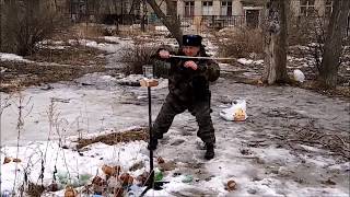 Рубка шашкой и кинжалом. Сергей Коломенчук, ВПК Доблесть, Екатеринбург