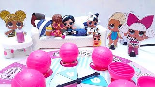 Lol настольная игра с куклами! Весело играем в ЛОЛ!! LOL Surprise Dolls Board Game! LOL dolls funny
