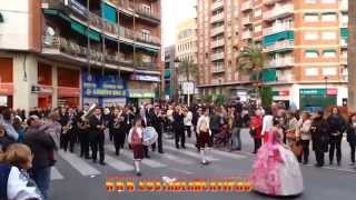Парад детских кукол. Фальяс в Гандии. Fallas Cabalgata Ninot infantil. CostablancaVIP