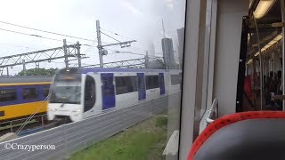 Metrorit Rotterdam Slinge - Den Haag Centraal Lijn E #RandstadRail