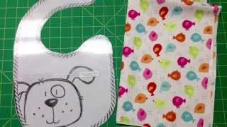Baby Bib Tutorial with STP