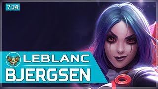 516. Bjergsen - Leblanc vs Malzahar - Mid - July 17th, 2017 - Patch 7.14 Season 7