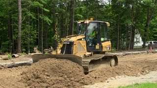 Cat D5K LGP Spreading Dirt