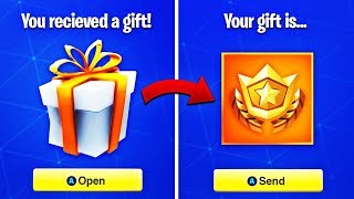 NEW GIFTING SYSTEM LEAKED in Fortnite! Gifting V-BUCKS and TRADING SKINS (Gifting Skins Feature)
