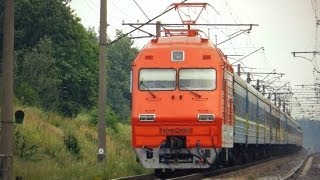 © "СОЧНЫЙ" ДС3-015 ведет поезд "ГАЛИЧИНА" и "КИЕВ ЭКСПРЕСС"