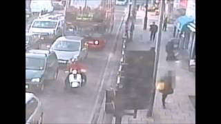 CCTV Robbery attempt in East London