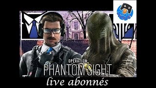 LA NOUVELLE SAISON ET LA !!! rainbow six siège #phantomsight #r6live #chtys80