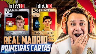 Jogadores do REAL MADRID suas PRIMEIRAS CARTAS NO FIFA!! (antes e depois) ??