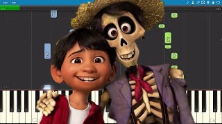 Miguel - Remember Me  - Piano Tutorial - Disney's Coco Soundtrack