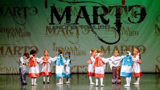 танцуют дети "Русский танец" школа танцев МАРТЭ 2012