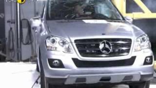 Crash Test 2008 - 20** Mercedes Benz  ML Class (Front , Side amd Pole Test) Euro NCAP