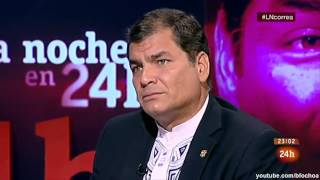 Rafael Correa - Entrevista de Ana Ibáñez en TVE