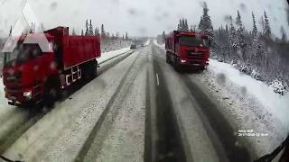 Аварии грузовиков ?ДТП Грузовики Фуры Дальнобойщики 2017