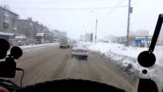 Дальнобой по Сибири и ДВ на пятаке.  Не много по городу.