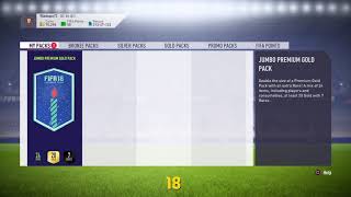 FIFA 18 - Riyad Mahrez 86 FUT Birthday card (pack opening)