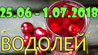 ВОДОЛЕЙ - прогноз с 25 июня по 1 июля 2018 года НАТАРО