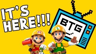 My 1st Super Mario Maker 2 Live Stream - Blue Television Games