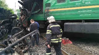 Украина: Столкновение поездов возле Каменец-Подольского