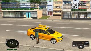 РАБОТАЮ ТАКСИСТОМ - GTA RP CRMP 05