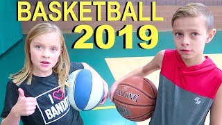 Kids Train for FIRST Basketball Game of 2019!
