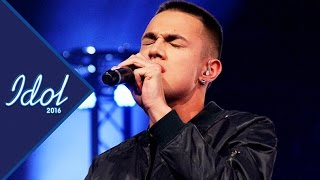 Liam Cacatian Thomassen sjunger Sure Thing i Idol 2016 - Idol Sverige (TV4)