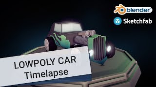 Lowpoly car - Timeplase
