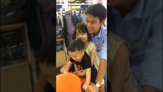 Mùng 5 tết, cả nhà đi chơi siêu thị bigC - ChipKen TV