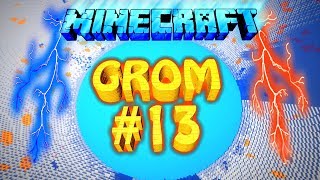 КАК ВЫЖИТЬ В ОГРОМНОЙ ВОРОНКЕ ПОСЛЕ ЯДЕРНОГО ВЗРЫВА?! - GROM #13 МАЙНКРАФТ
