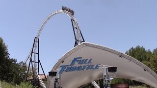 Full Throttle Review Six Flags Magic Mountain Multi-Launch Coaster