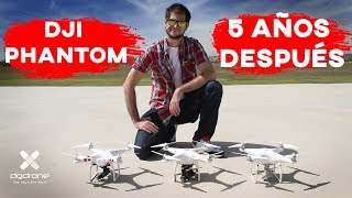 DJI PHANTOM EVOLUTION: 5 AÑOS DESPUÉS.